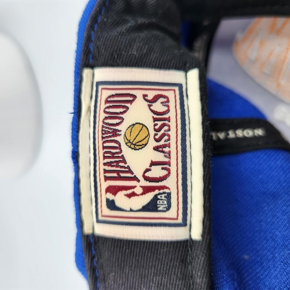 Golden State Warriors Hat Cap Snap Back Blue Yellow NBA Basketball Mens One Size - Picture 11 of 11